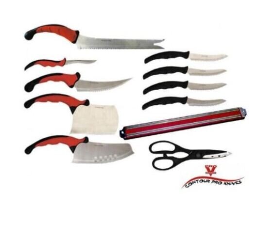 Set 11 cutite bucatarie Contour Pro Knives